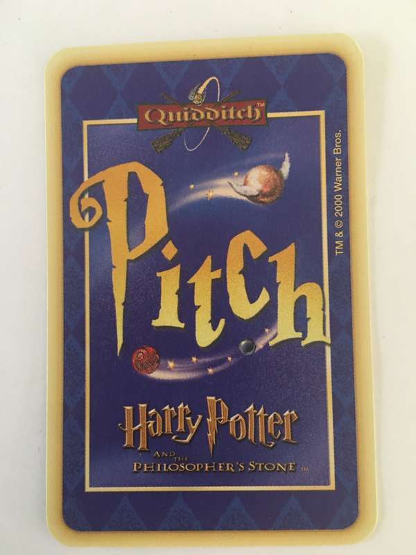 HARRY POTTER AND THE PHILOSOPHER`S STONE - TRADING CARD WARNER BROTHERS 2000 - QUAFFLE -