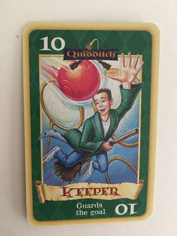 HARRY POTTER AND THE PHILOSOPHER`S STONE - TRADING CARD WARNER BROTHERS 2000 - KEEPER -