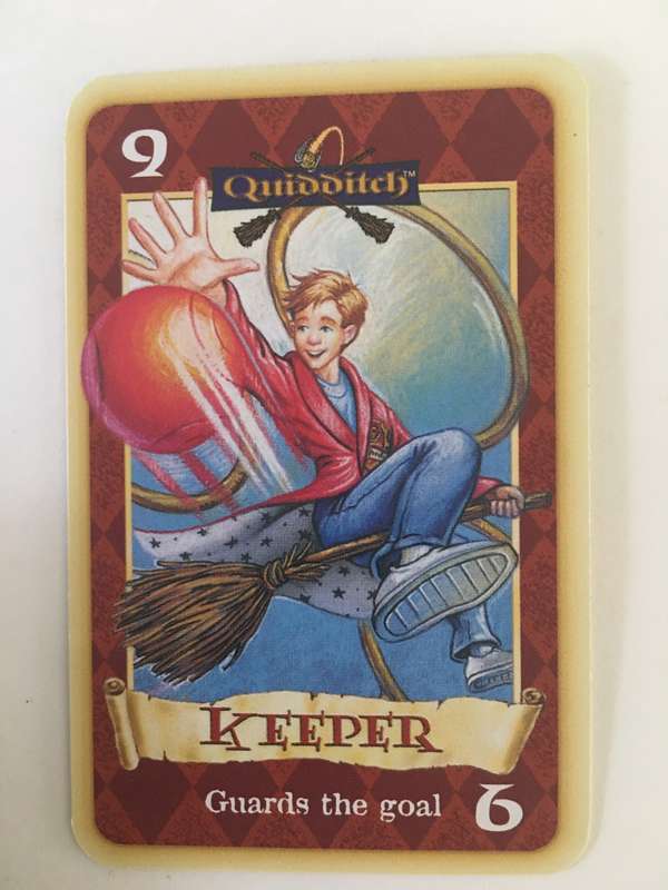 HARRY POTTER AND THE PHILOSOPHER`S STONE - TRADING CARD WARNER BROTHERS 2000 - KEEPER -
