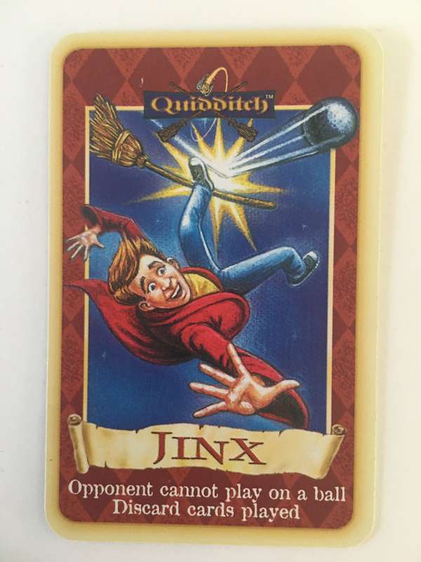 HARRY POTTER AND THE PHILOSOPHER`S STONE - TRADING CARD WARNER BROTHERS 2000 - JINX -