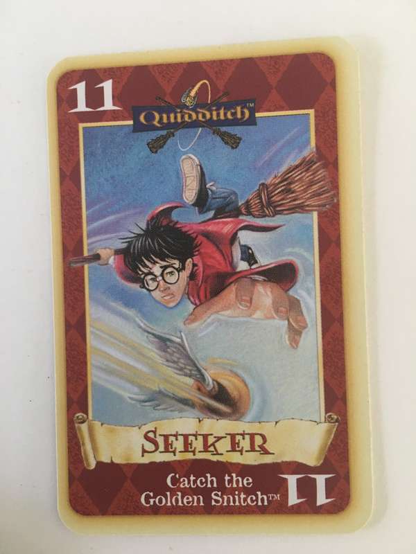 HARRY POTTER AND THE PHILOSOPHER`S STONE - TRADING CARD WARNER BROTHERS 2000 - SEEKER -