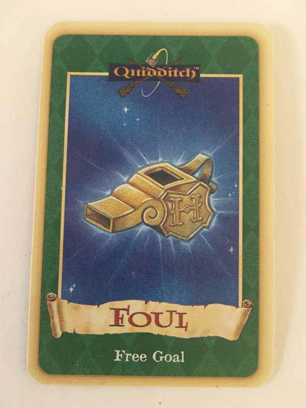 HARRY POTTER AND THE PHILOSOPHER`S STONE - TRADING CARD WARNER BROTHERS 2000 - FOUL -