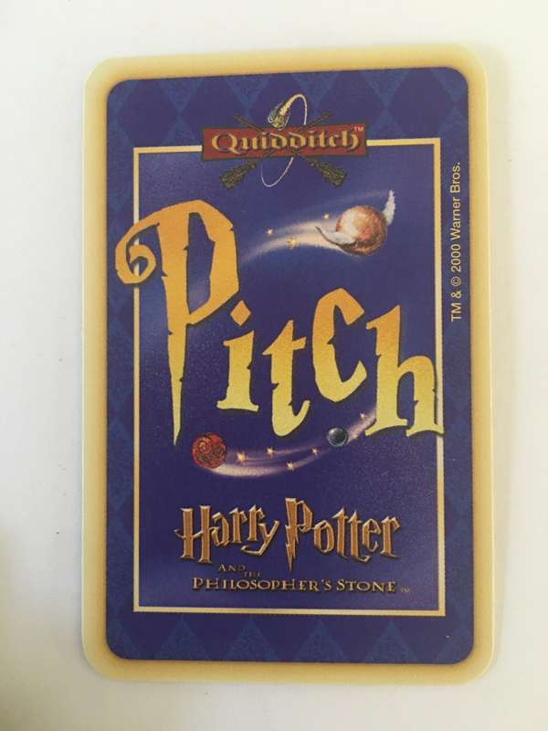 HARRY POTTER AND THE PHILOSOPHER`S STONE - TRADING CARD WARNER BROTHERS 2000 - BLUDGERS -