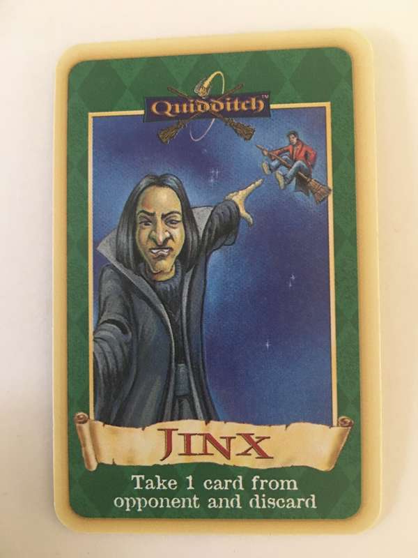 HARRY POTTER AND THE PHILOSOPHER`S STONE - TRADING CARD WARNER BROTHERS 2000 - JINX -