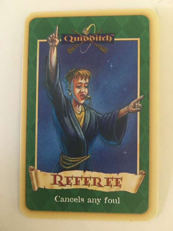 HARRY POTTER AND THE PHILOSOPHER`S STONE - TRADING CARD WARNER BROTHERS 2000 - REFEREE -