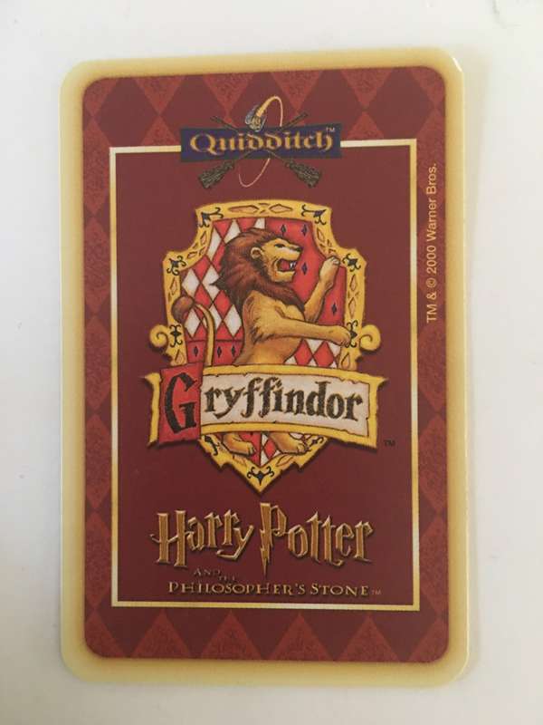 HARRY POTTER AND THE PHILOSOPHER`S STONE - TRADING CARD WARNER BROTHERS 2000 - REFEREE -