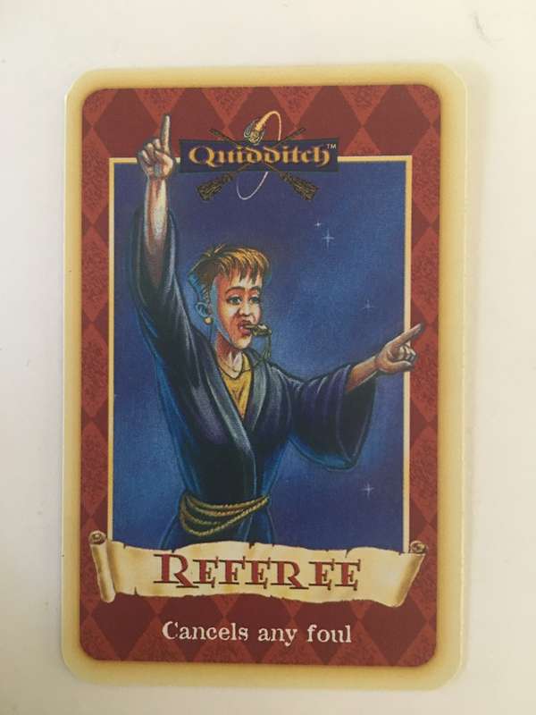 HARRY POTTER AND THE PHILOSOPHER`S STONE - TRADING CARD WARNER BROTHERS 2000 - REFEREE -