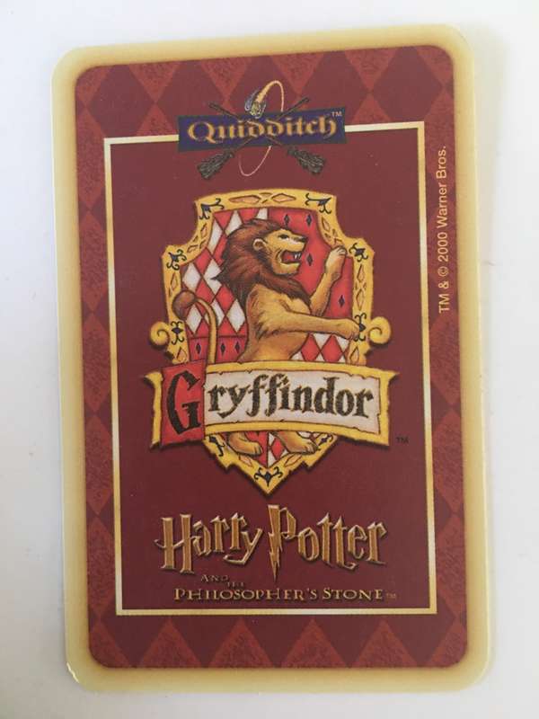 HARRY POTTER AND THE PHILOSOPHER`S STONE - TRADING CARD WARNER BROTHERS 2000 - SPELL -