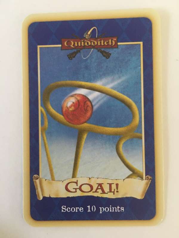 HARRY POTTER AND THE PHILOSOPHER`S STONE - TRADING CARD WARNER BROTHERS 2000 - GOAL -
