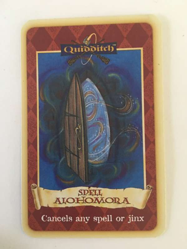 HARRY POTTER AND THE PHILOSOPHER`S STONE - TRADING CARD WARNER BROTHERS 2000 - SPELL -