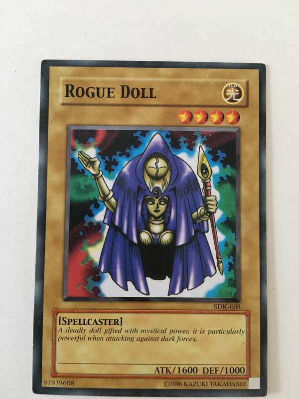YU-GI-OH TRADING CARD - ROGUE DOLL