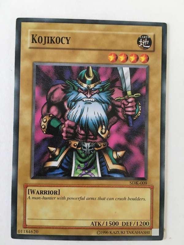 YU-GI-OH TRADING CARD - KOJKOCY