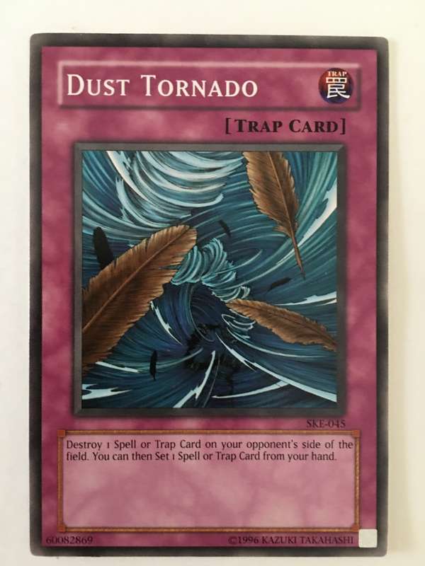 YU-GI-OH TRADING CARD - DUST TORNADO