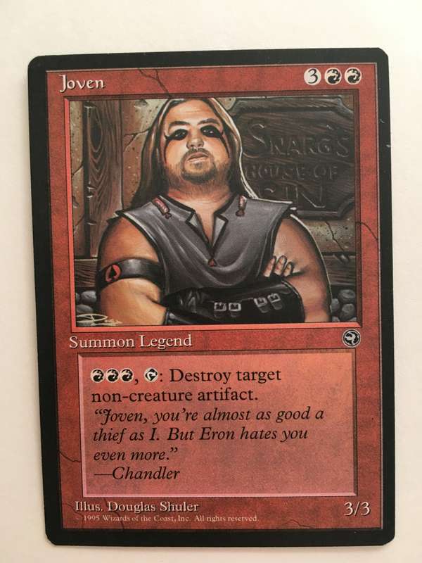 VINTAGE MAGIC THE GATHERING - JOVEN
