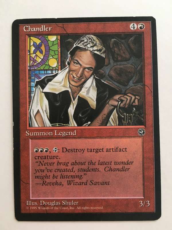 VINTAGE MAGIC THE GATHERING - CHANDLER