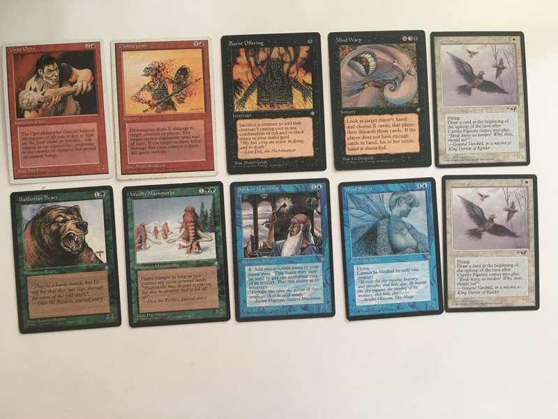 MAGIC THE GATHERING LOT OF 10 CARDS FOR R40 GET YOURS NOW!!!