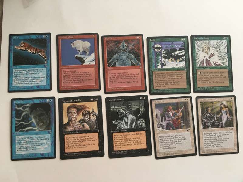 MAGIC THE GATHERING LOT OF 10 CARDS FOR R40 GET YOURS NOW!!!!!