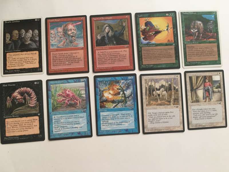 MAGIC THE GATHERING LOT OF 10 CARDS FOR R40 GET YOURS NOW!!!!!