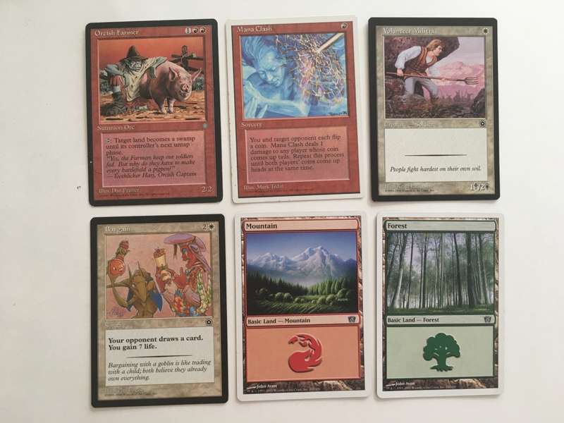 MAGIC THE GATHERING LOT OF 6 CARDS FOR R20 GET YOURS NOW!!!!!
