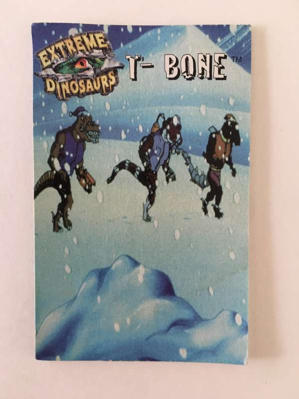 KFC 3 VINTAGE TRADING CARDS - EXTREME DINOSAURS  1998 X 3