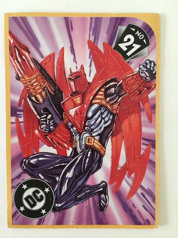 DC SKYBOX LEGENDS OF BATMAN - ULTRA ARMOUR BATMAN  - 1996