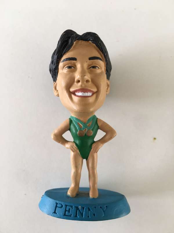 LOVELY SMALL FIGURE OF CHAMPION SWIMMER PENELOPE HEYNS
