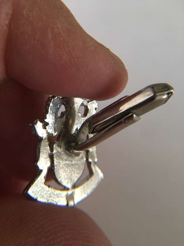 VINTAGE FAMILY CREST VAN DER MERWE  CUFF LINKS
