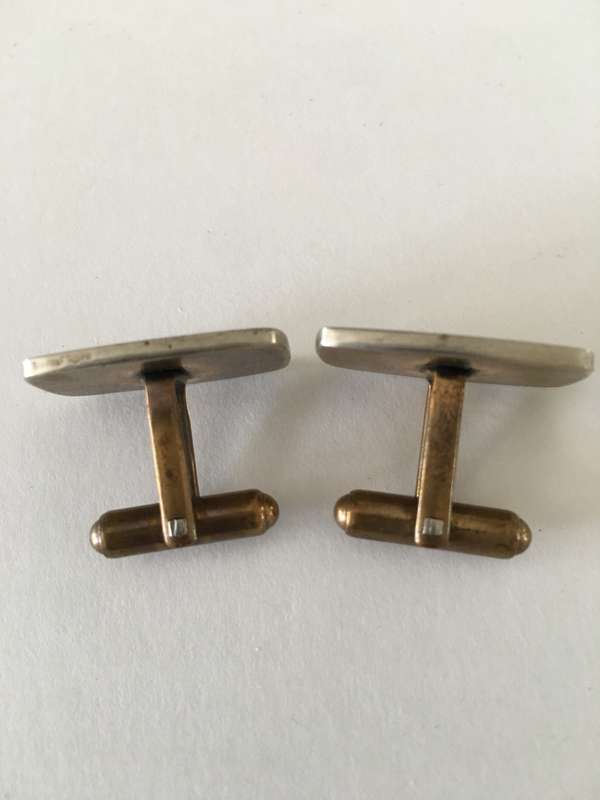 LOVELY VINTAGE EAGLE MENS CUFFLINKS MAY BE PLATED