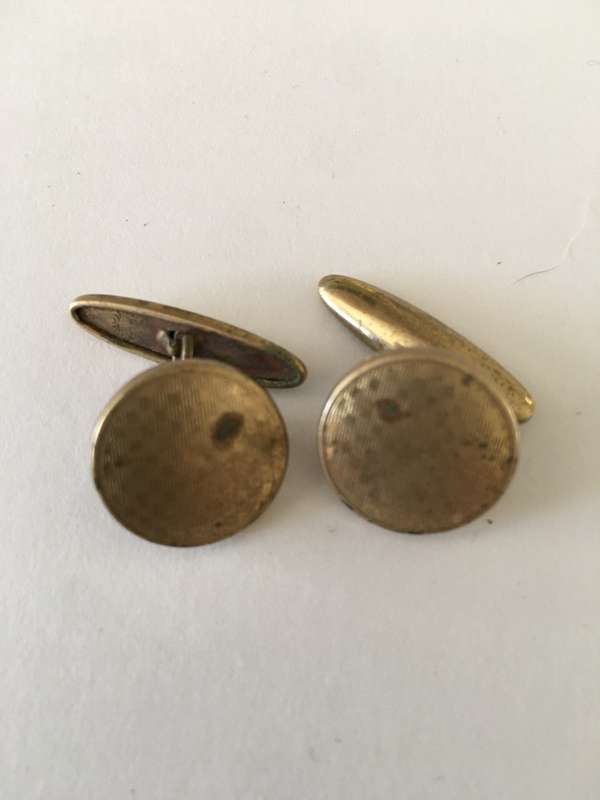 LOVELY VINTAGE TO ANTIQUE  MENS  CUFF LINKS