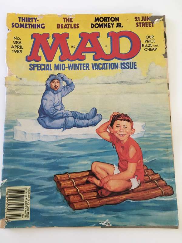 MAD MAGAZINE NO. 286 - 1989 SPECIAL MIDWINTER VACATION ISSUE