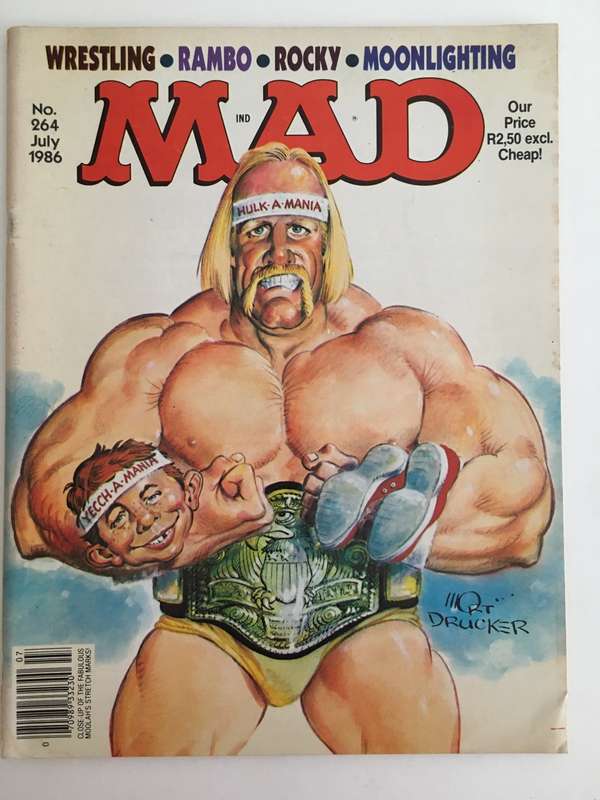VINTAGE MAD MAGAZINE - NO. 264 JULY 1986
