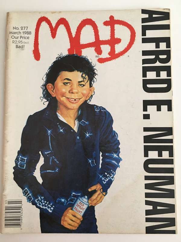 VINTAGE MAD MAGAZINE NO. 277 MARCH 1988