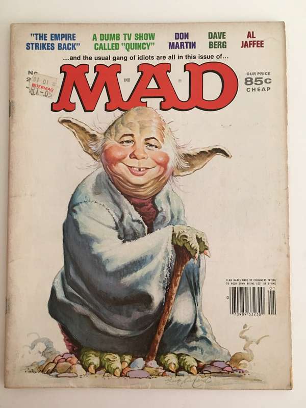 VINTAGE MAD MAGAZINE NUMBER 220  JANUARY 1981