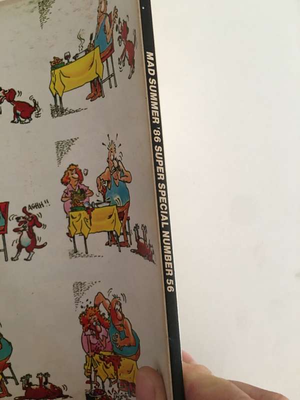 VINTAGE MAD MAGAZINE - SUPER SPECIAL NO. 56 1986 - VERY THICK  ISSUE