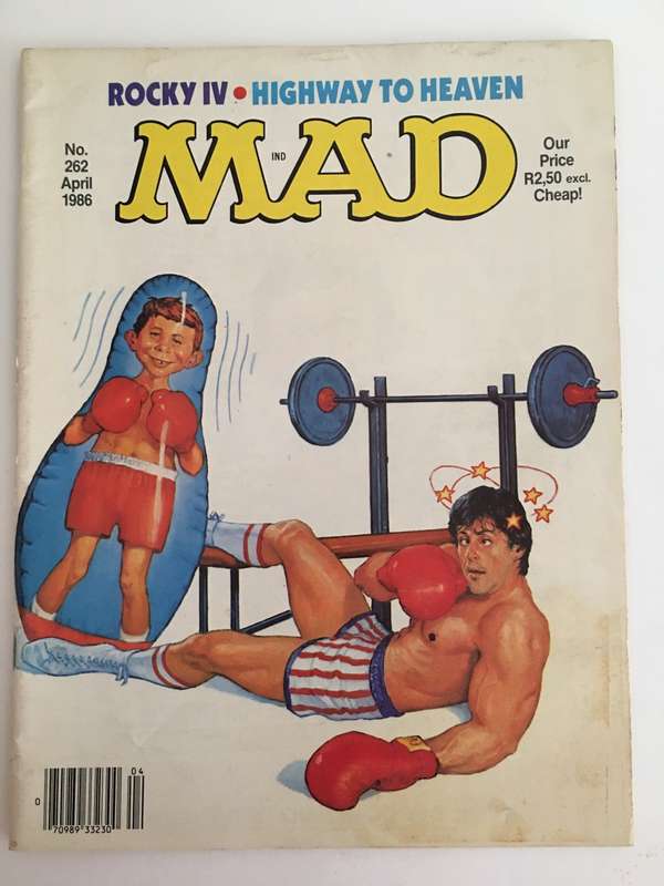 VINTAGE MAD MAGAZINE - NO. 262 APRIL 1986