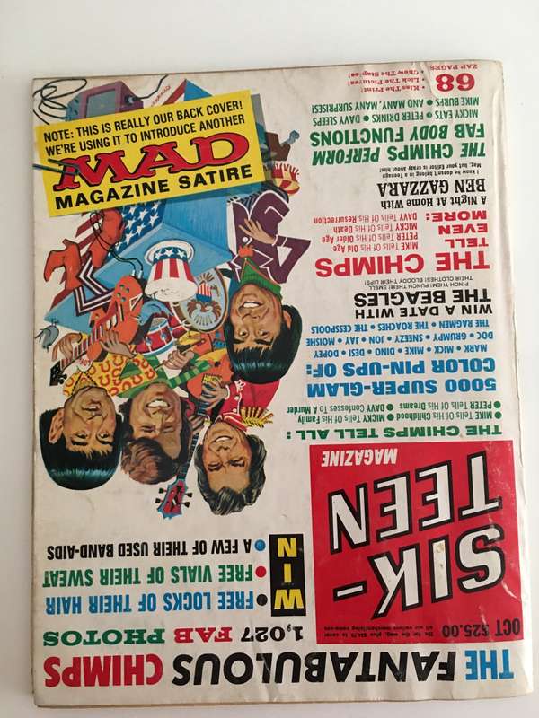 VINTAGE MAD MAGAZINE - MAD SPECIAL NUMBER 6 - 1971