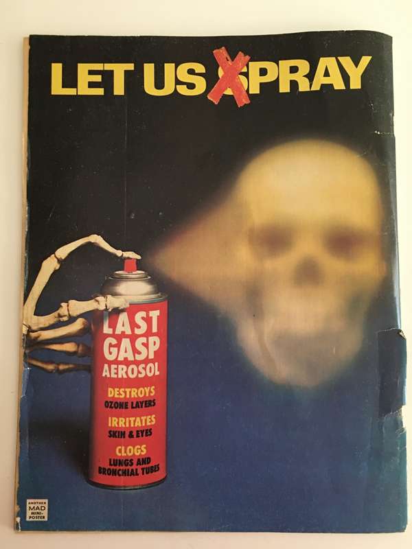 VINTAGE MAD MAGAZINE NO. 186 - 1976