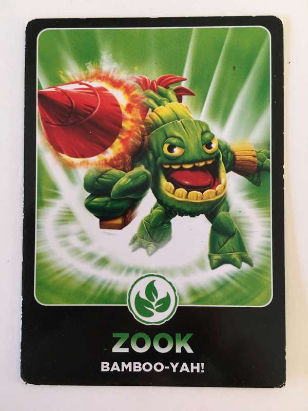 TOPPS - SKYLANDERS - TRADING CARD - ZOOK