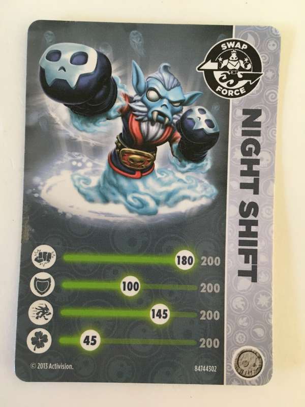 SKYLANDERS - NIGHT SHIFT