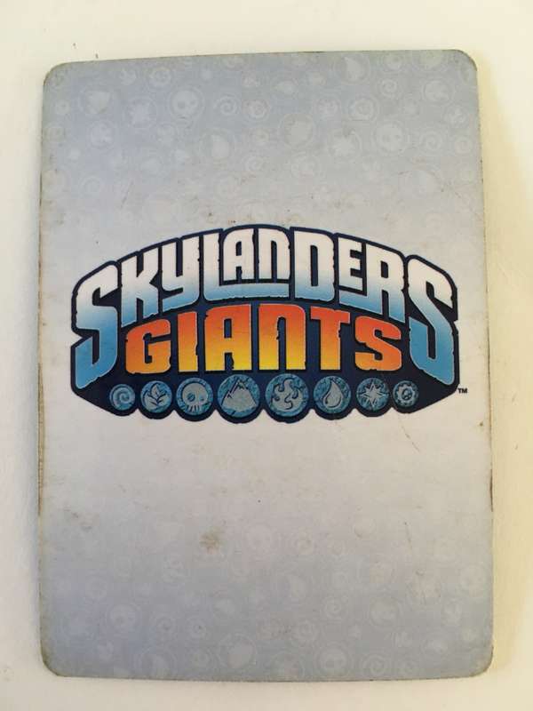 SKYLANDERS  TRADING CARD - JET-VAC
