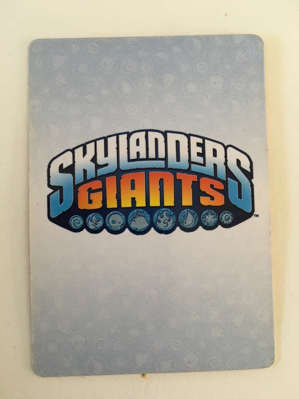 SKYLANDERS TRADING CARD - DRILL SERGEANT