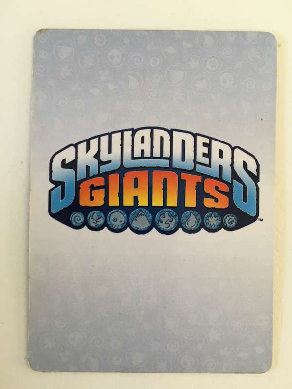 SKYLANDERS TRADING CARD - DOUBLE TROUBLE
