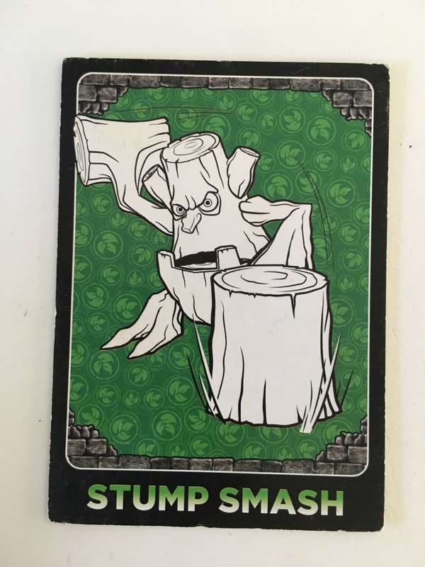 TOPPS SKYLANDERS TRADING CARD - STUMP SMASH