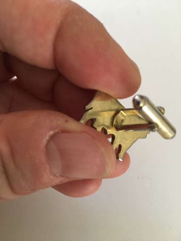 LOVELY COW  CUFF LINK