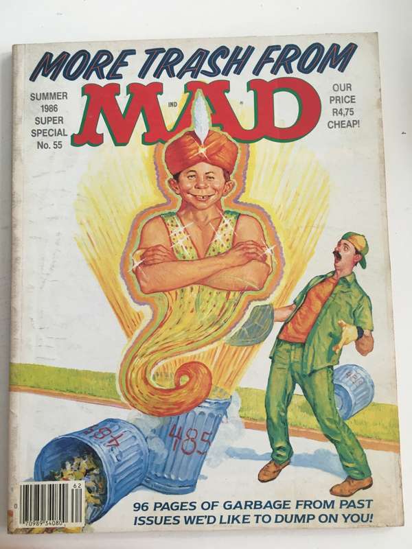 LOVELY VINTAGE  MORE TRASH FROM MAD MAGAZINE - SUPER SPECIAL NO. 55