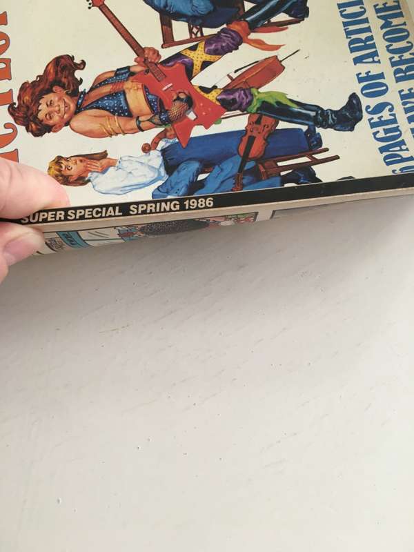 LOVELY VINTAGE MAD MAGAZINE - CLASSIC  FLOPS - SUPER SPECIAL  NO. 54 - 1986 SUPER THICK