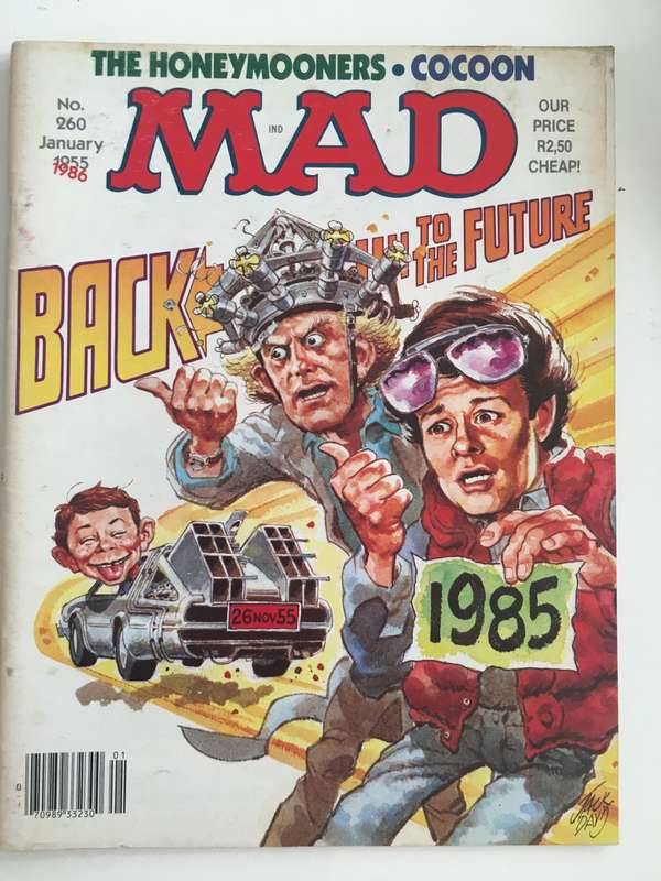 VINTAGE  MAD MAGAZINE - NO. 260 - 1986