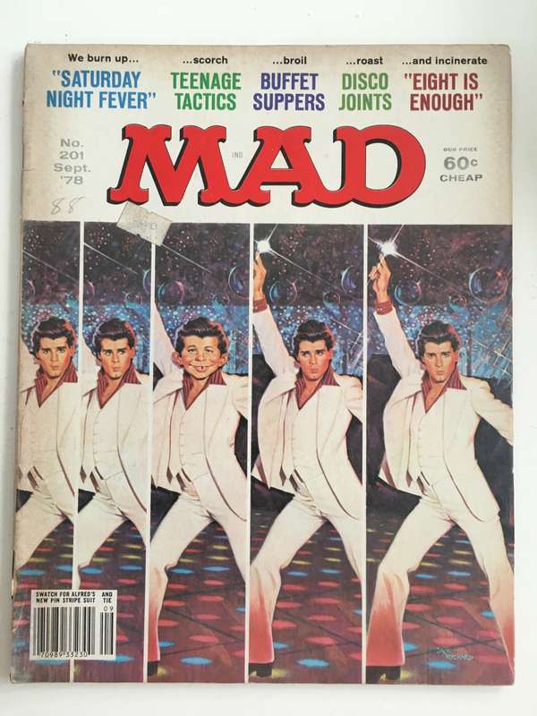 VINTAGE MAD MAGAZINE - NO. 201 1978