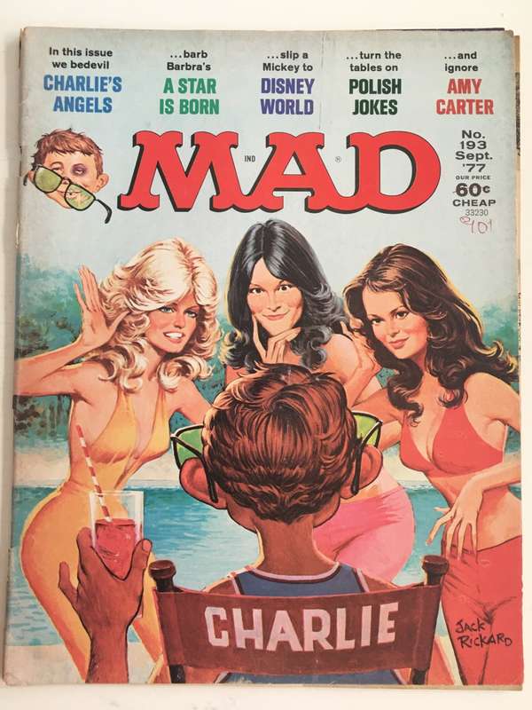 LOVELY VINTAGE MAD MAGAZINE - NO. 193 - 1977