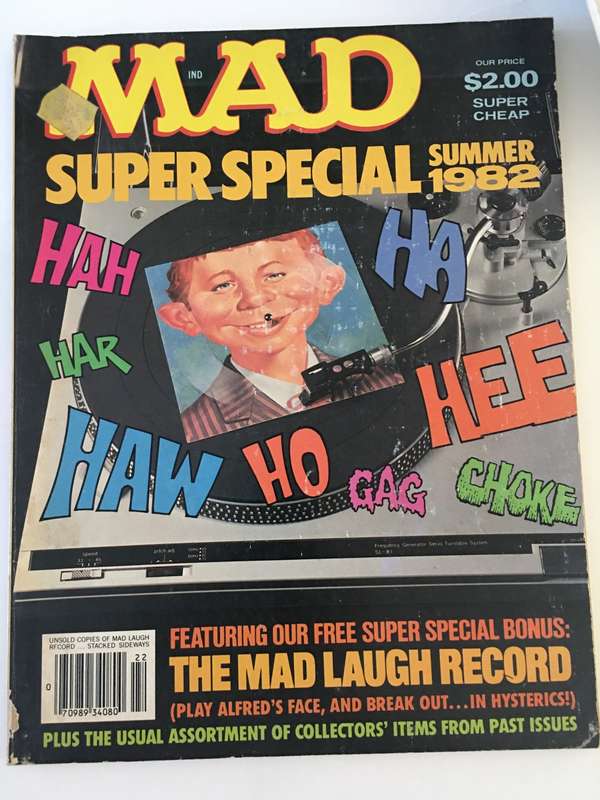 VINTAGE MAD MAGAZINE - 1982 NO. 39- SUPER SPECIAL
